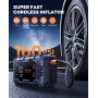 Пусковое устройство Buture Beta07 с компрессором (6000A, 26800mAh)