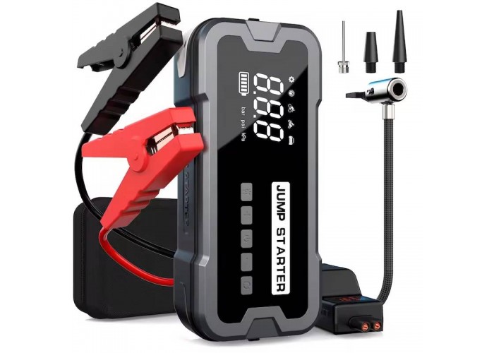 Бустер (пусковий пристрій) iBoost L082 (4000A, 24000mAh) + компресор