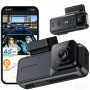 Автомобильный видеорегистратор KUBiTECH E5-CA10 (4G, GPS, DualCam)
