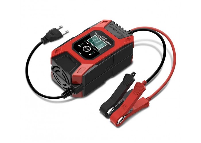 Автомобільний зарядний пристрій Foxsur FBC1207D 12V 7A