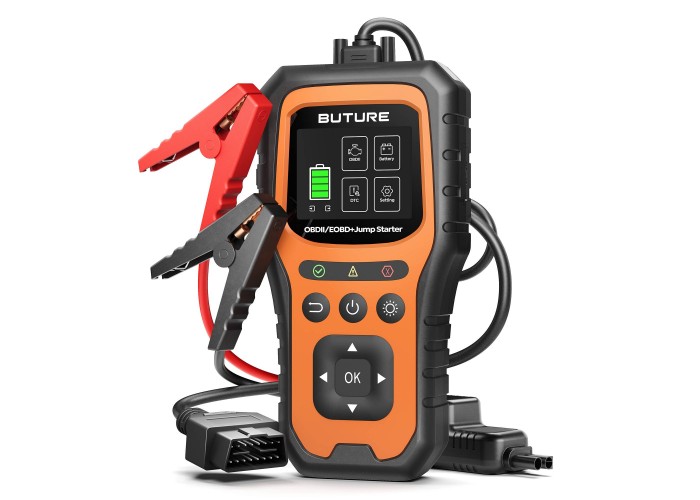 Пусковий пристрій Buture Beta20 (5000A, 16800mAh, OBD II діагностика)