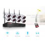 Комплект WiFi видеонаблюдения Anran 8сh 1080P (K08W2-S360)