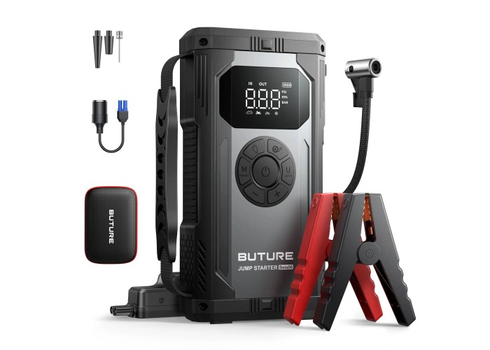 Пусковое устройство Buture Beta06 с компрессором (4000A, 23800mAh)