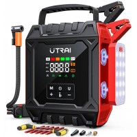 Бустер (пусковий пристрій) UTRAI JS-50 (8000А 12000mAh) + компресор