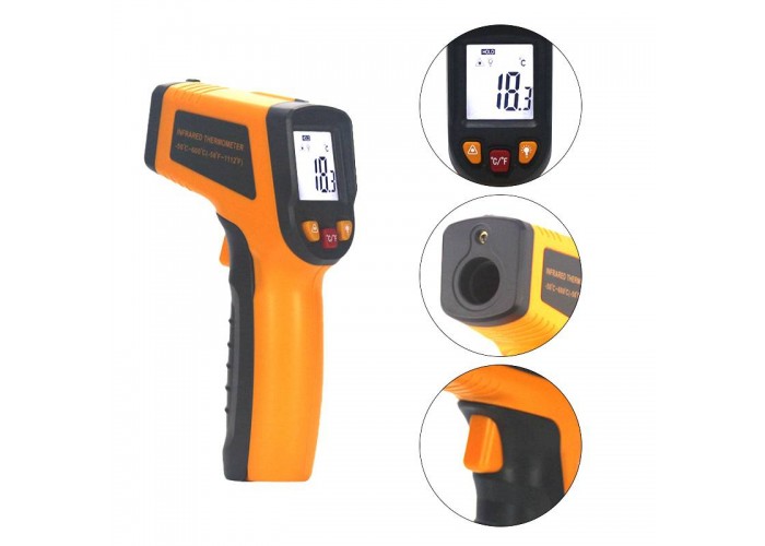 Инфракрасный термометр Ketotek KT600Y
