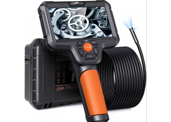 Відеоендоскоп Depstech DS580-DL 5Mp (2 камери, 9мм., 5 метрів)