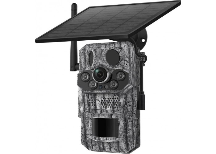 4G фотопастка SECTEC ST-CH808 GPS (7800mAh, Сонячна панель)