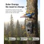 4G фотопастка SECTEC ST-CH808 GPS (7800mAh, Сонячна панель)