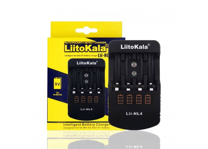 Зарядное устройство LiitoKala Lii-NL4 (для батареек AA)