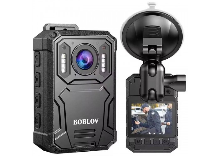 Боді камера BOBLOV KJ23 Pro (2K, 128Gb)