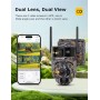 WiFi камера SECTEC ST-637-6M-20X (20X Zoom, 6Mp, 10050mAh)