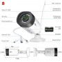 WiFi / IP камера видеонаблюдения Hiseeu TZ-HB312