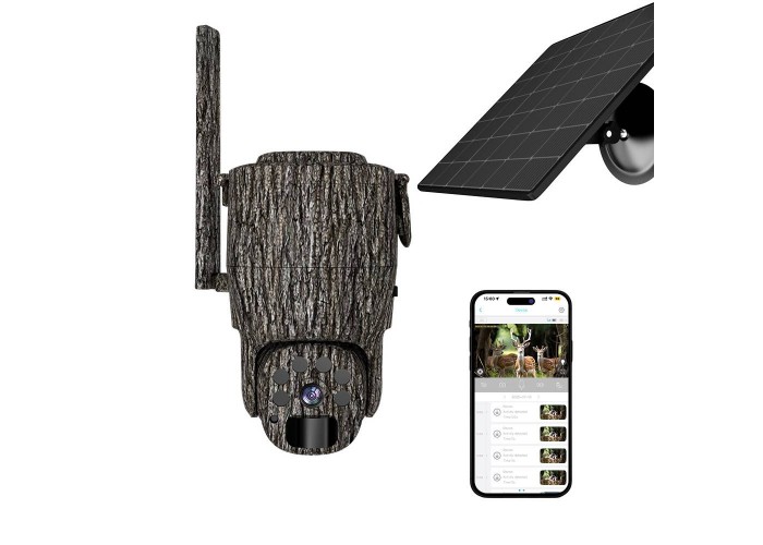 4G камера JerderFo P6 (12MP, PTZ, фотоловушка)