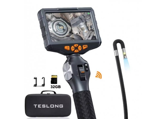 Керований ендоскоп Teslong TD500-DL 6,5мм 1,55м., 2 камери