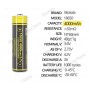 Аккумулятор 18650 LiitoKala Lii-KING4000 3.7V 4000mAh