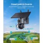 WiFi камера SECTEC ST-538-6M-AOV (6Mp, PTZ, 12000 mAh)