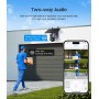 WiFi камера SECTEC ST-538-6M-AOV (6Mp, PTZ, 12000 mAh)