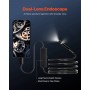 USB ендоскоп Vevor SM7 для Android, iOS (8мм., 2 камери, 5 метрів)