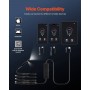 USB ендоскоп Vevor SM7 для Android, iOS (8мм., 2 камери, 3 метра)