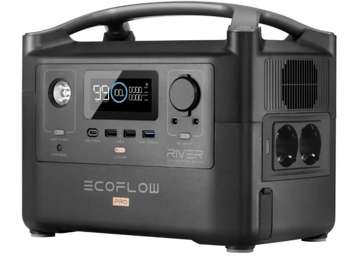 Зарядная станция EcoFlow RIVER Pro 720Вт-ч 600Вт