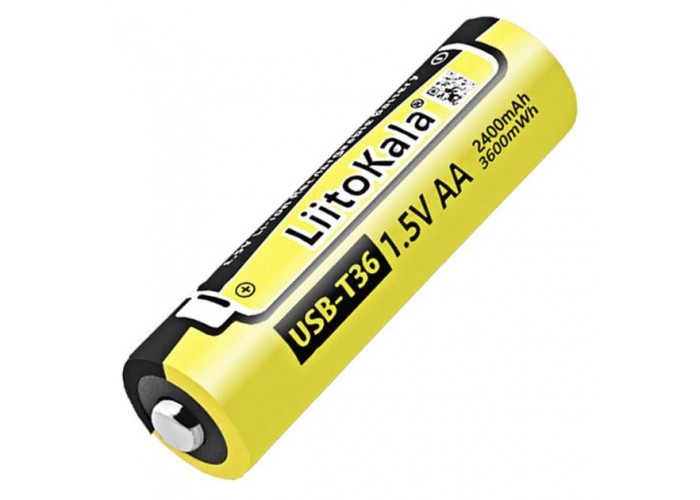 Акумулятор AA LiitoKala USB-T36 1.5V 2400mAh