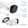 POE камера видеонаблюдения Hiseeu HB212-P 2Mp