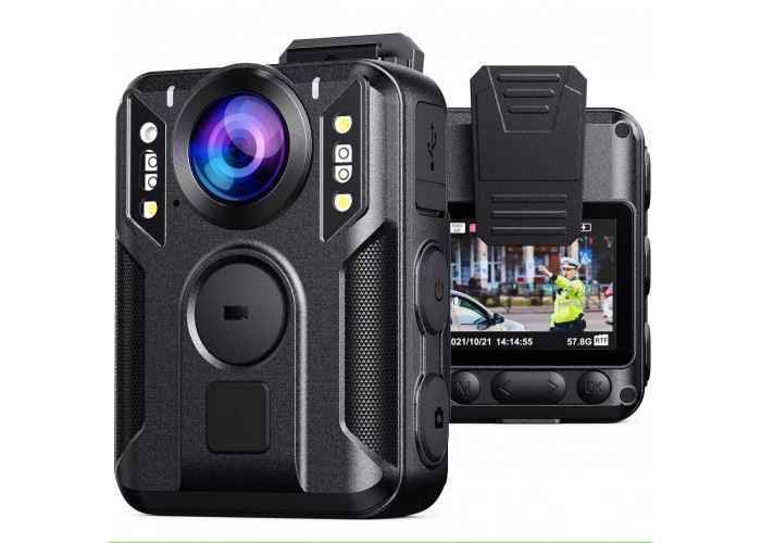 Боди камера BOBLOV M6, GPS, 64Gb