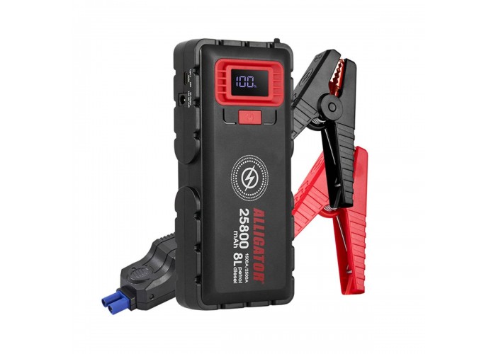 Пусковий пристрій Alligator JS848 (1500A/2500A, 25800 mAh)