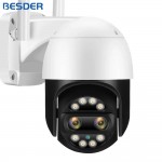 WiFi камера видеонаблюдения Besder P3S-8MP-EU (8МП, 2 объектива)