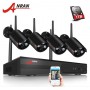 Комплект WiFi відеоспостереження Anran 4сh (AR-K04W13-03NB)