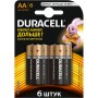 Батарейки (6 шт) Duracell AA LR06 MN1500